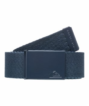 QUIKSILVER THE JAM WEBBING BELT NAVY U