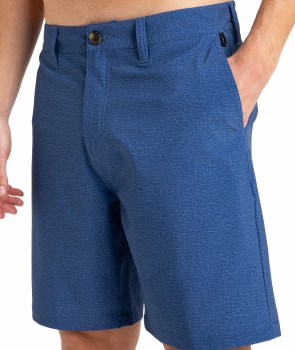 QS MEN'S UNION HEATHER SHORTS BLUE 30