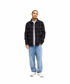 QS MEN'S VENTURE FLEECE SHIRT BLACK M