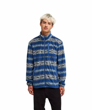 QS MEN'S NO DESTINATION ZIP FLEECE DENIM XS