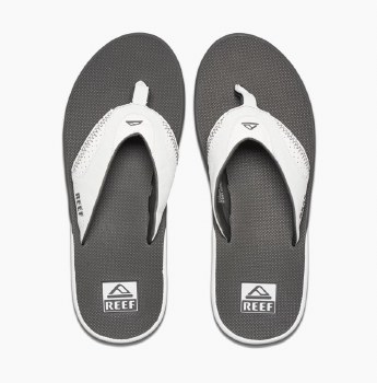 REEF MEN'S FANNING FF GREY/WHITE US11 UK10