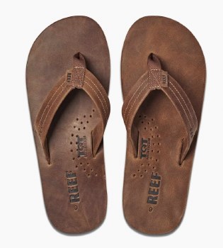REEF MEN'S DRAFTSMEN FF BRONZE BROWN US13