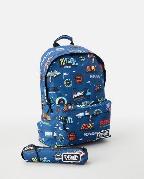 RIP CURL DOME 18LT BACKPACK &amp; PENCIL CASE