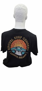 RC MEN'S SUNRISE LAHINCH TEE BLACK XS