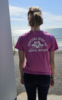 RC GIRLS LAHINCH DESTEE PUFF TEE PINK 8