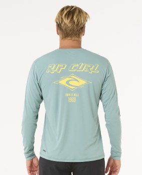 RC MEN'S SURFLITE UV L/S TEE LAGOON S