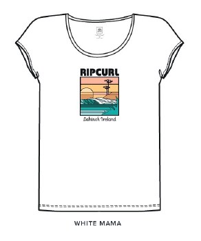 RC WOMEN'S LAHINCH DESTEE TEE WHITE 2XS