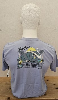 RC JUNIOR LAHINCH WAVE TEE BLUE 8