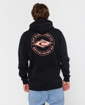 RC MEN'S STAPLE HOODY BLACK M