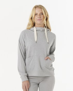 RC WOMEN'S COSY HOODY GREY XS