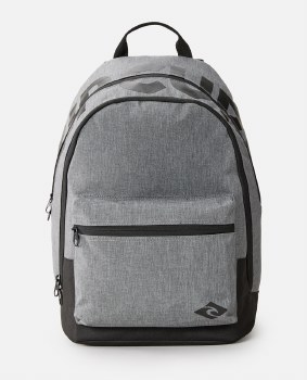RIP CURL DOUBLE DOME 24L BACKPACK GREY