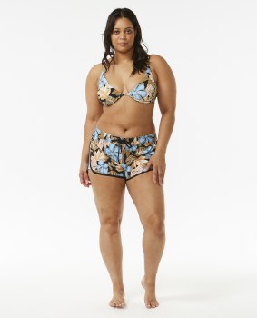 RC WOMEN'S FOLLOW THE SUN B'SHORT BLU S