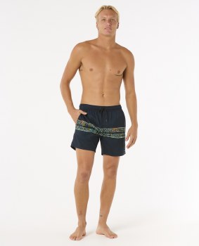RC MEN'S FRAMED VOLLEY SHORTS NAVY M