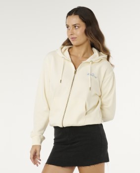 RC LAYDAY ZIP HOODY BONE XS