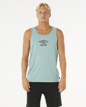 RC MEN'S RAW ENERGY SLOTH TANK LAGOON XS