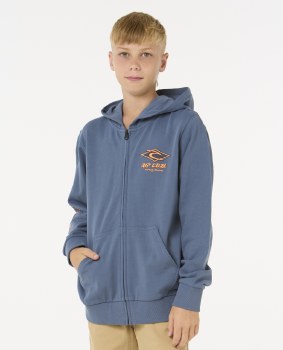 RC JNR RAW ENERGY ZIP HOODY NAVY 8
