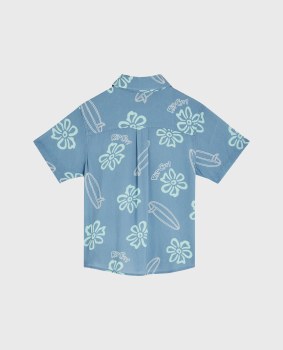 RC MINI'S RIDE THE WAVES SHIRT BLUE 1-2