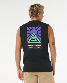 RC SEARCH DAWN MUSCLE TANK BLACK S