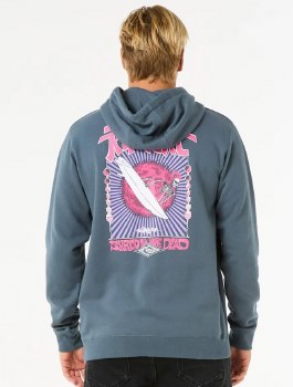 RC MEN'S SHRED ZIP HOODY PINE NIGHT 2XL