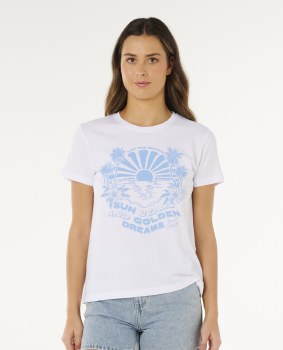 RC SUNBEAMS TEE OPTICAL WHITE 2XS