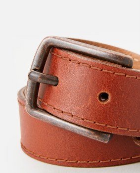 RIP CURL TEXAS LEATHER BELT L/XL