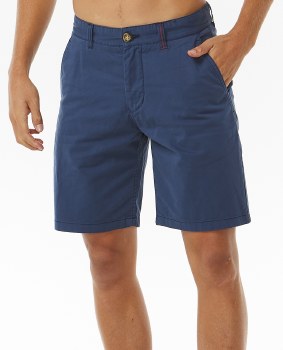 RC MEN'S TWISTED WALKSHORT WASHED NAVY 36