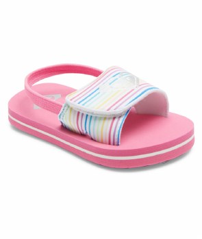 ROXY TODDLER FINN SLIDER SANDAL PINK  10