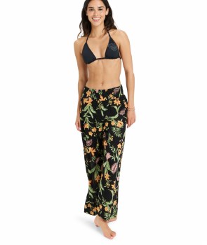 RX WOMEN'S ALONG THE BEACH PRINT PANTS 2XL