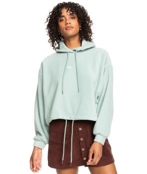 RX WOMEN'S BEST WAVE CROP FLEECE HOODY S