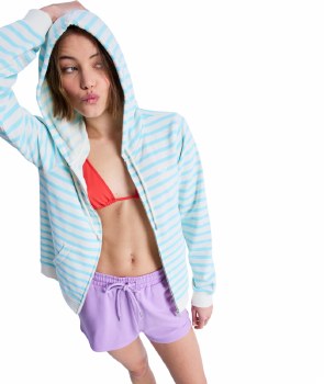 RX PERFECT STRIPE ZIP HOODY L/12