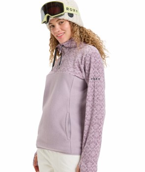 RX SAYNA 1/2 ZIP MICROFLEECE S