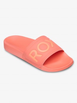 RX WOMEN'S SLIPPY II SLIDES CAMELLIA ORANGE US7