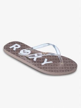 RX WOMEN'S VIVA JELLY FLIP FLOPS WHT/CHAMP US7