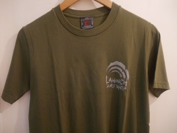 SHOP T-SHIRT PRINT 3 OLIVE M
