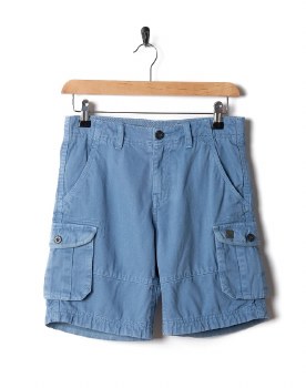 SR JUNIOR KALEB CARGO SHORTS BLUE 7-8