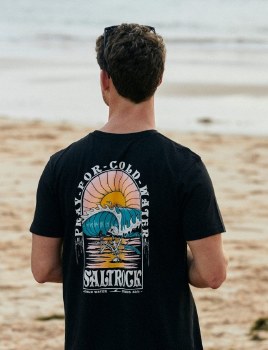 SR MEN'S COLD WATER T-SHIRT BLACK M