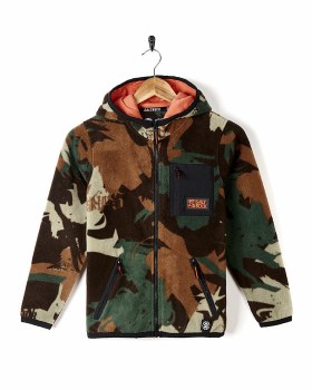 SR JUNIOR COMMUNICADO ZIP FLEECE HOODY 5-6