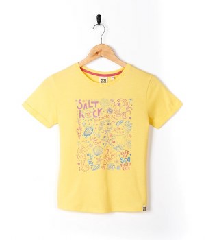 SR KIDS UNDER THE SEA T-SHIRT YELLOW 13