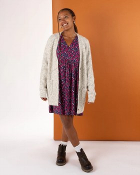 SR JUNO LONGLINE CARDIGAN M