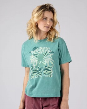 SR WOMEN'S LAST LIGHT TEE BLUE 8