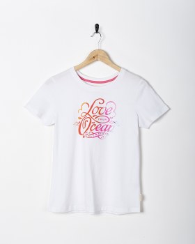 SR LOVE YOUR OCEAN T-SHIRT WHITE 8