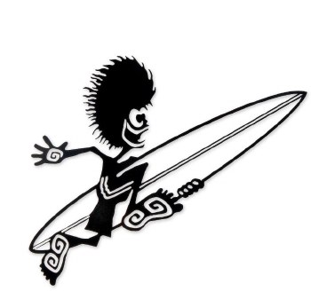 SALTROCK RUNNING MAN VAN STICKER