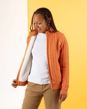 SR WOMEN'S RUPA LINED CARDIGAN L