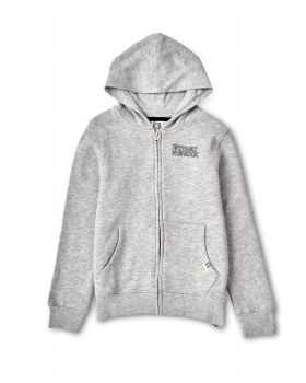 SR JUNIOR TOK CORP ZIP HOODY GREY 7/8