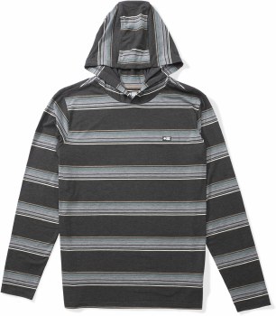 SC MEN'S STACKED UP LS UV HOODY COAL S