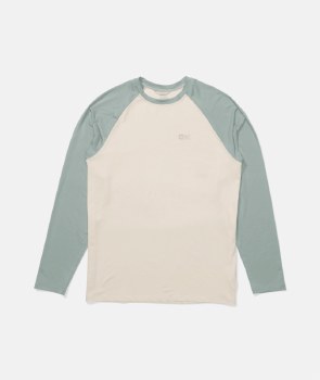SC MEN'S MARINER L/S UVT BIRCH/MARINE S