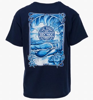 SEX WAX ADULT TEE SUNRISE NAVY S