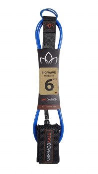 SD BIG WAVE LEASH 10FT BLUE