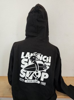 LSS SURF GOAT PRINT HOODY BLACK S