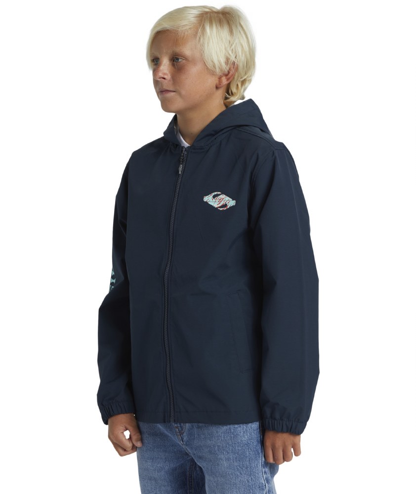QS YOUTH RAIN CLOUD HOODED JACKET 10 LAHINCH SURF SHOP